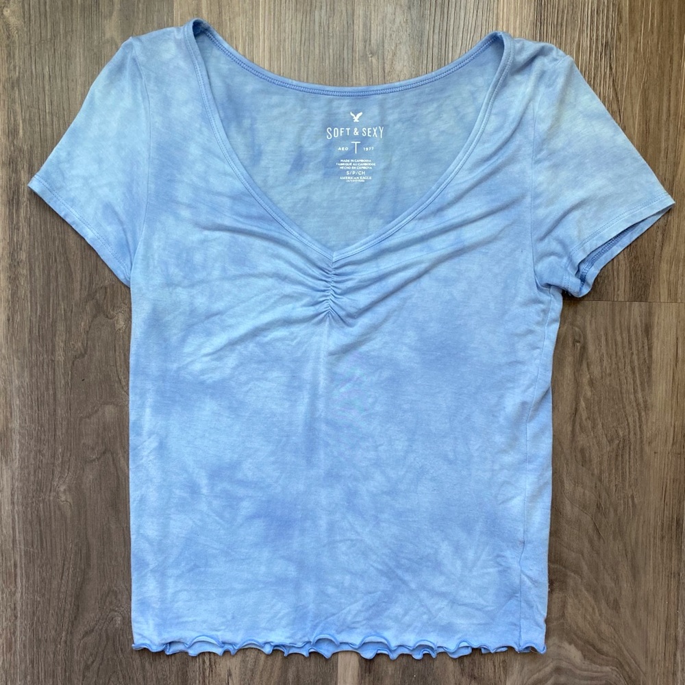 American Eagle Blue Tee